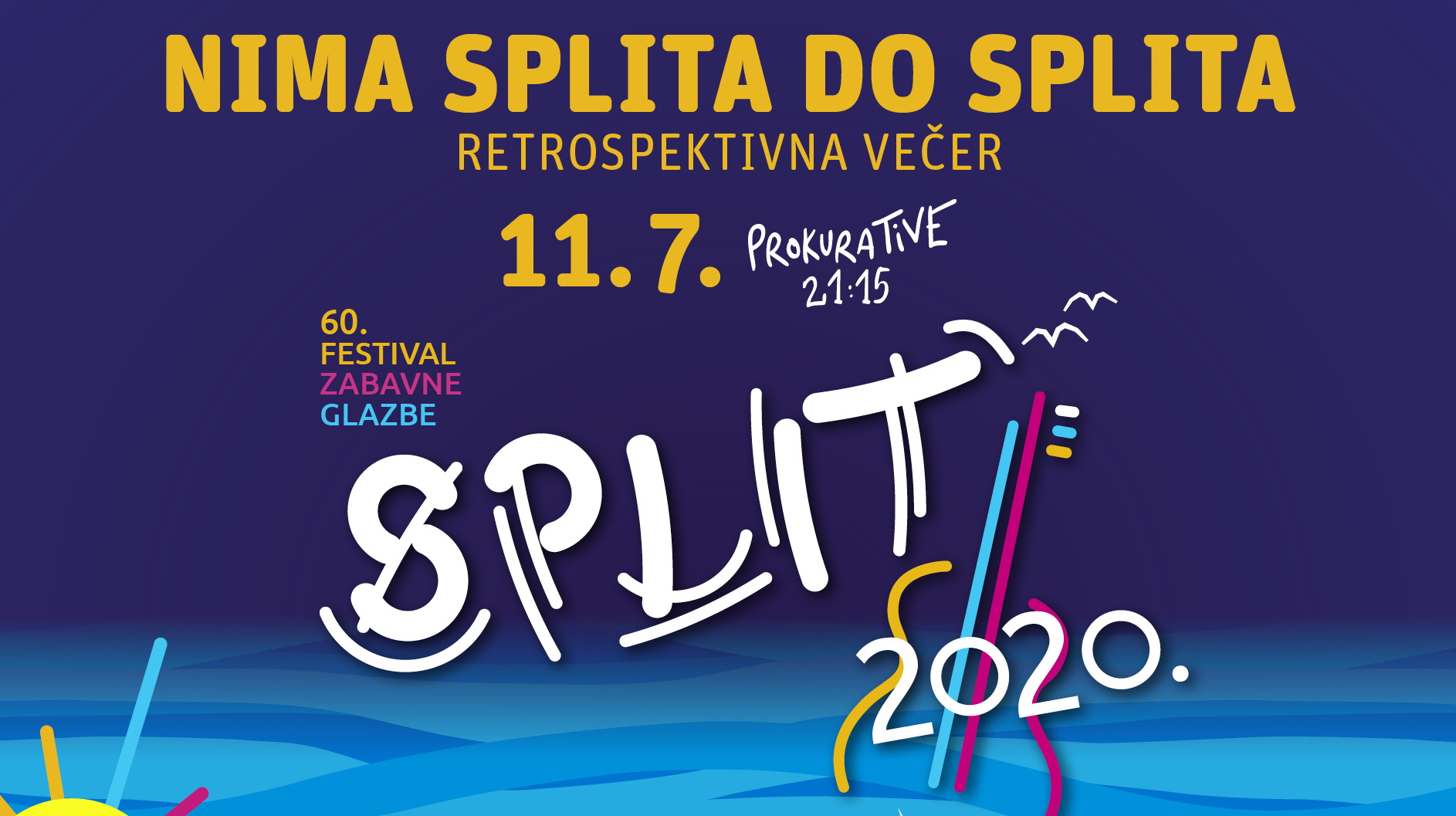 Adriaticket • 60.Splitski festival NIMA SPLITA DO SPLITA